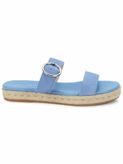 Stuart Weitzman Suede Espadrille Sandals
