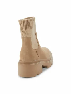 Sanctuary Suede Plaform Sock Booties