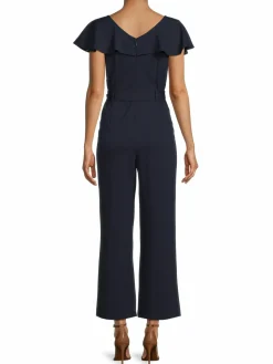 Women NANETTE nanette lepore Surplice Neckline Jumpsuit