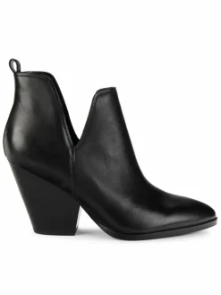 Marc Fisher LTD Tanilla Leather Cutout Ankle Boots