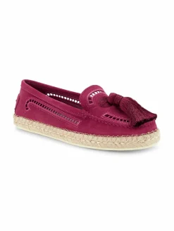 Tod's Tassel Espadrilles Suede Driving Loafers