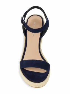 Stuart Weitzman Teddi Espadrille Wedge Sandals