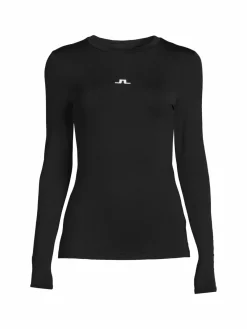 Women J.Lindeberg Tekla Logo Long Sleeve Tee