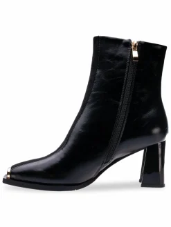 Lady Couture Tempo Block Heel Ankle Boots