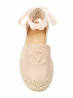 Valentino by Mario Valentino Tessa Leather Espadrilles