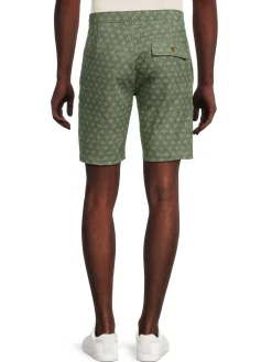 Good Man Brand Shorts|Textured Jersey Shorts Clover Green