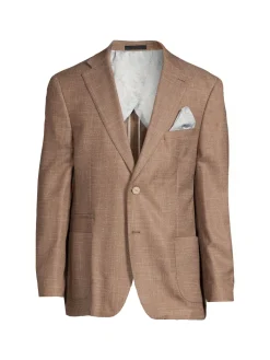 Tallia Blazers & Sportcoats|Textured Sportcoat Cocoa