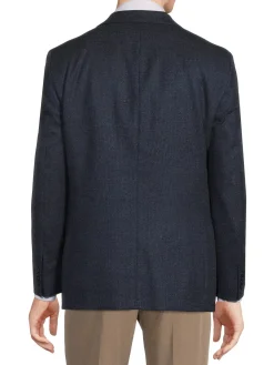 Tommy Hilfiger Blazers & Sportcoats|Textured Sportcoat Blue Brown