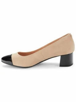 Cole Haan The Go To Cap Toe Suede Pumps