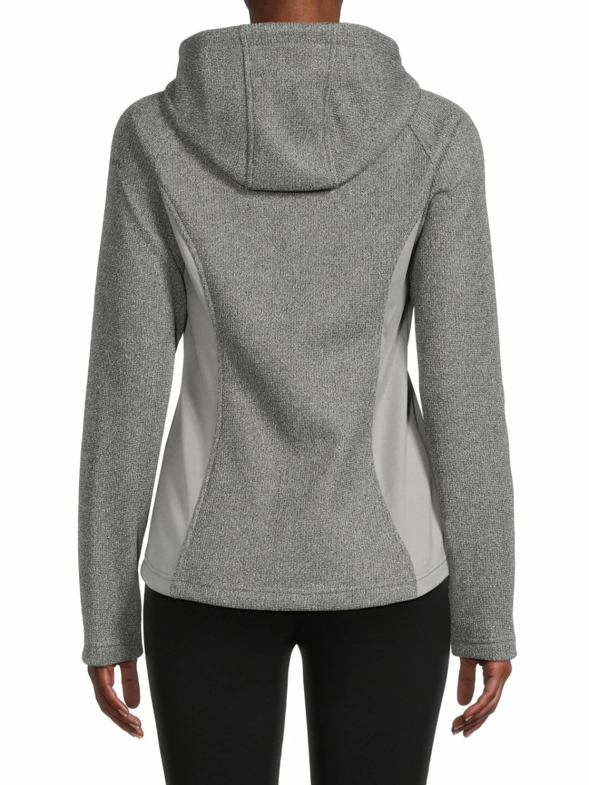 Women Spyder Tone On Tone Textured Hooded Jacket