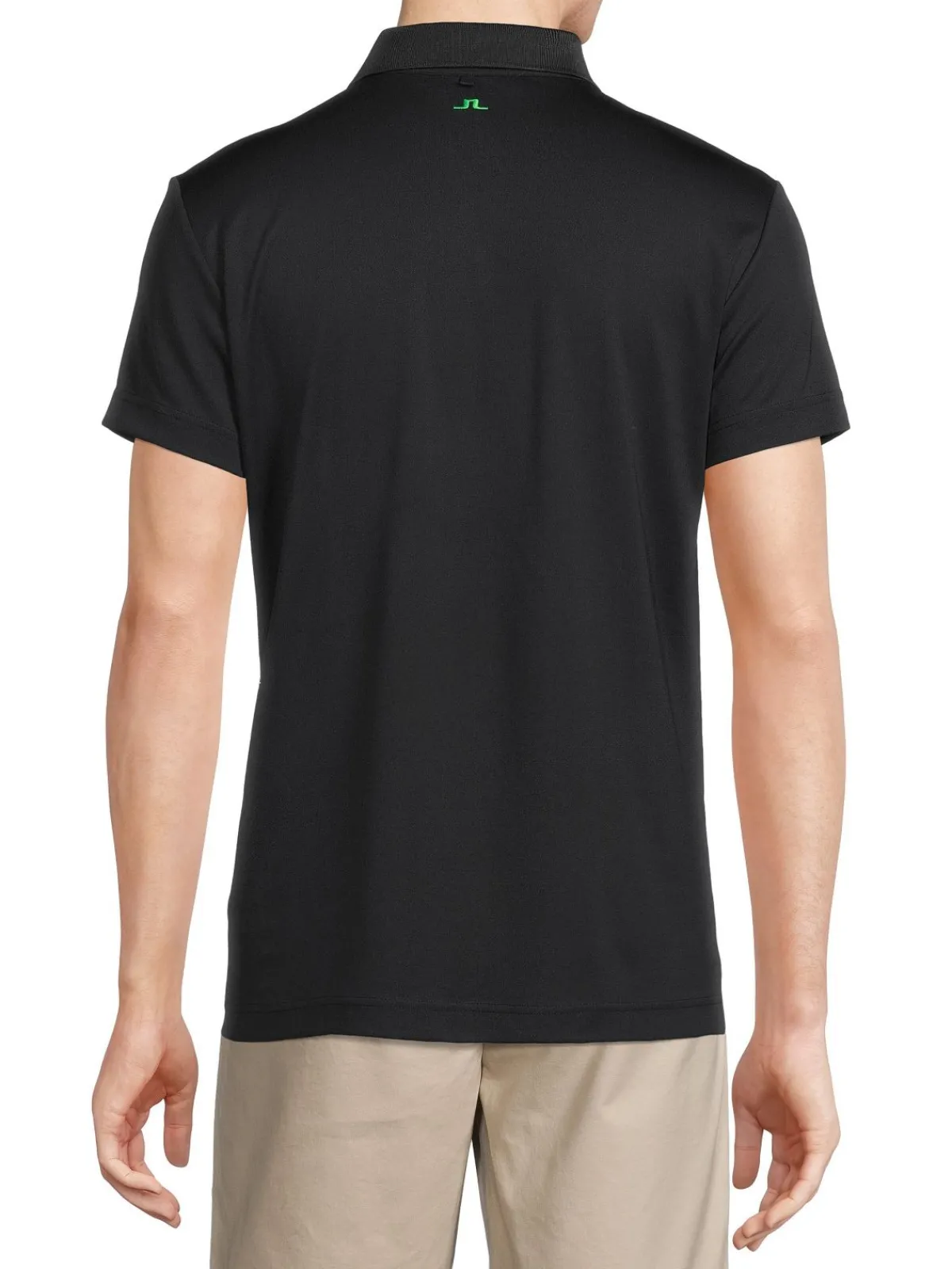 J.Lindeberg Activewear|Tour Tech Regular Fit Polo Black
