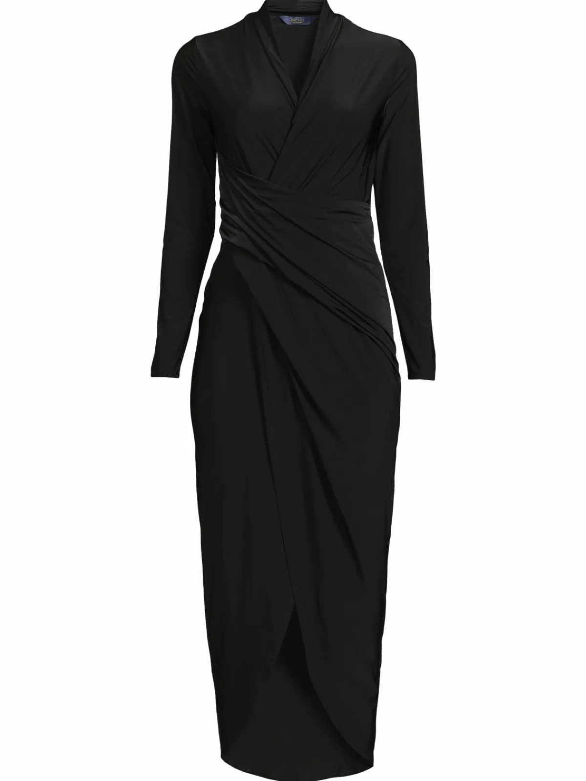 Women RACHEL Rachel Roy Tulip-Hem Faux-Wrap Dress