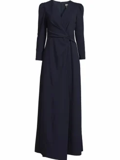 Women DKNY Twist Front Gown