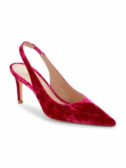 Stuart Weitzman Velvet Pumps