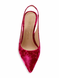 Stuart Weitzman Velvet Pumps