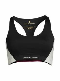 Women Spiritual Gangster Verve Eco Colorblock Racerback Sports Bra