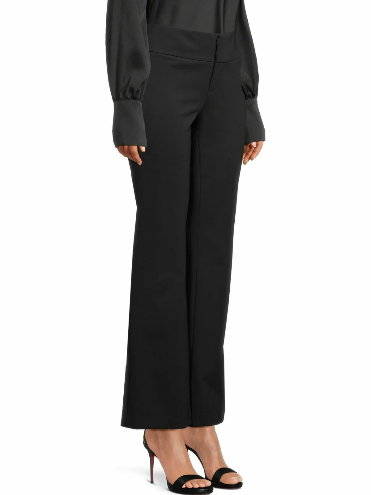 Women Donna Karan Vintage Glam Flared Pants
