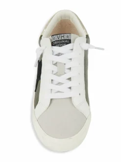 Vintage Havana Vixy Snake Embossed Mix Media Sneakers