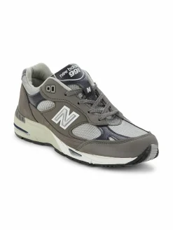 New Balance W991 Mesh Sneakers