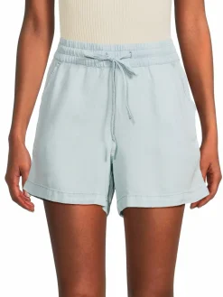 Women Workshop Washed Denim Shorts
