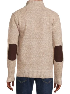 BUFFALO David Bitton Sweaters|Weebery Slubbed Button Up Sweater