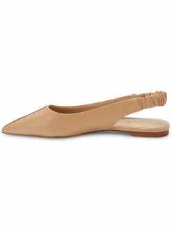Sam Edelman Whitney Leather Slingback Ballet Flats