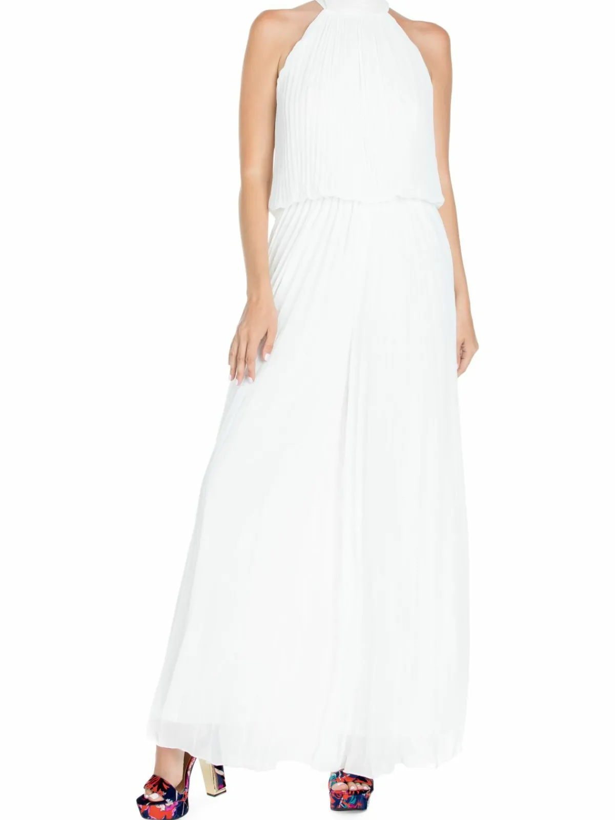Women MEGHAN LA Wild Orchid Pleat Jumpsuit
