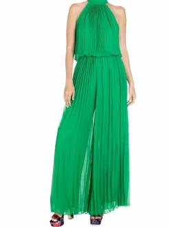 Women MEGHAN LA Wild Orchid Pleated Jumpsuit