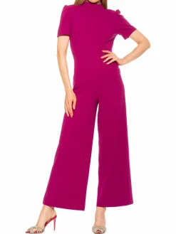 Women Alexia Admor Willow Wide Leg Jumpsuit