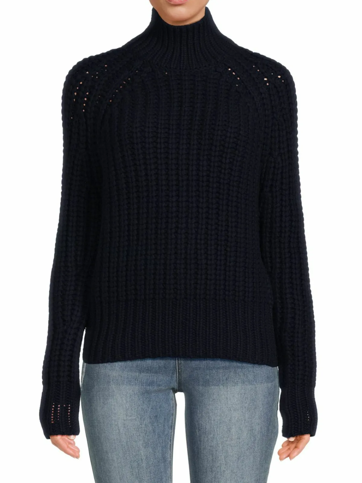 Women Vince Wool & Cashmere Turtleneck Sweater