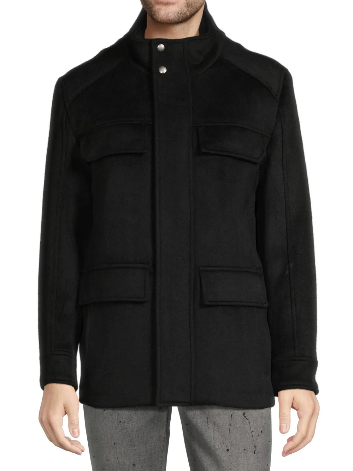 Cole Haan Coats & Jackets|Wool Blend Coat