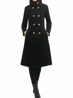 Women Guess Wool Blend Peacoat