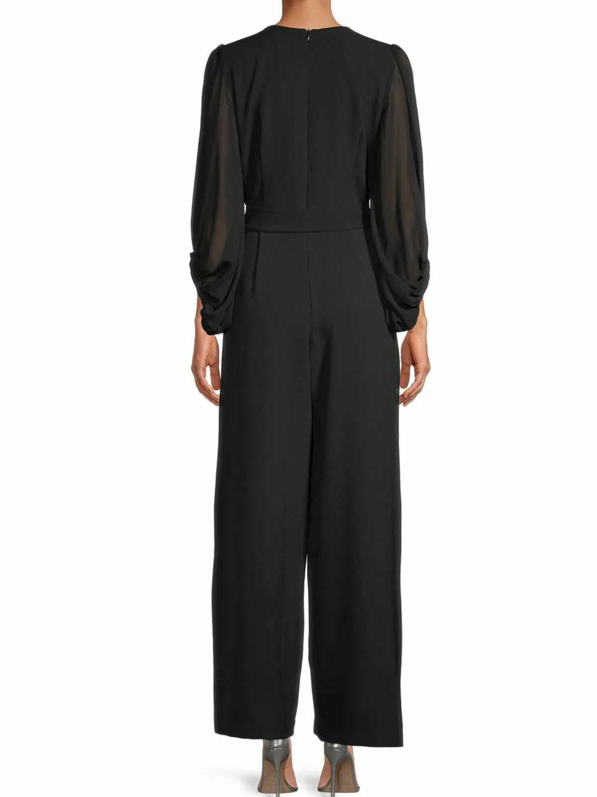 Women Donna Ricco Wrap-Effect Jumpsuit