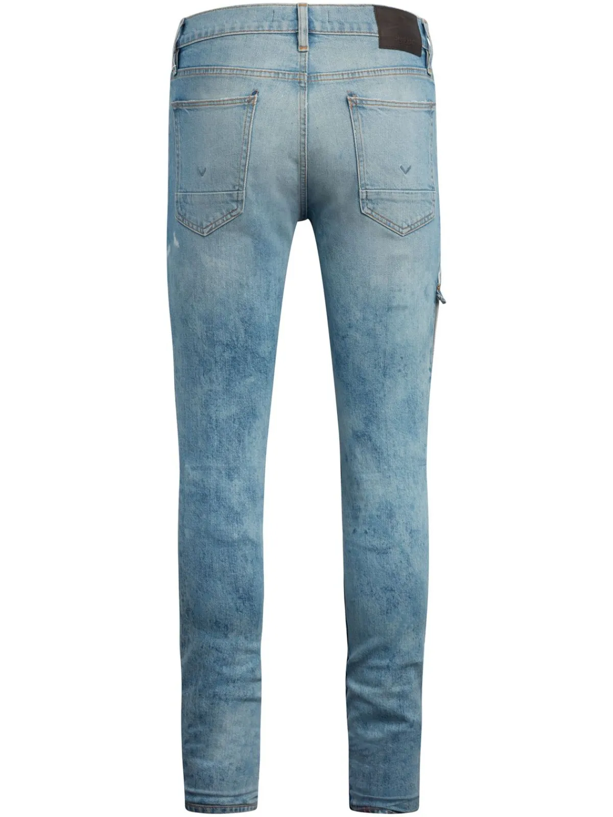 Hudson Jeans|Zack Side Zip Skinny Jeans Blue