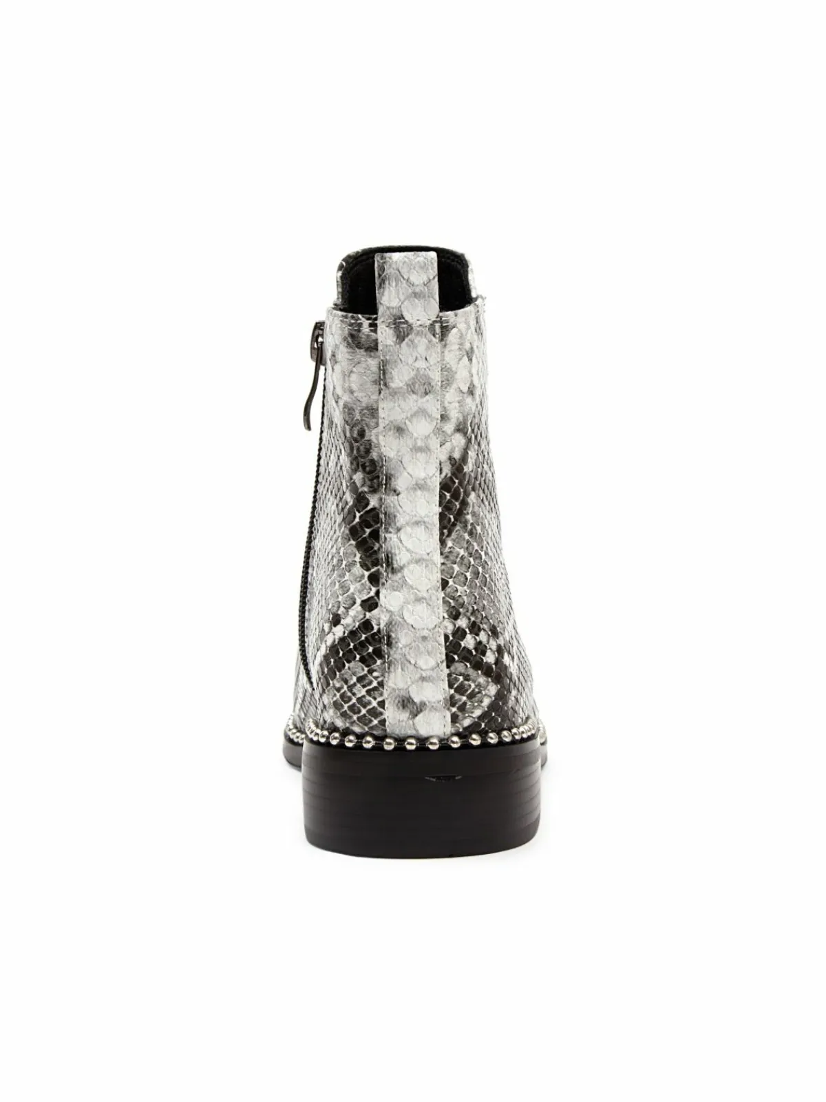 Ninety Union Zippy Snake Embossed Zip Ankle Boots