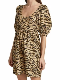 Women ba&sh Zola Printed Mini-Dress